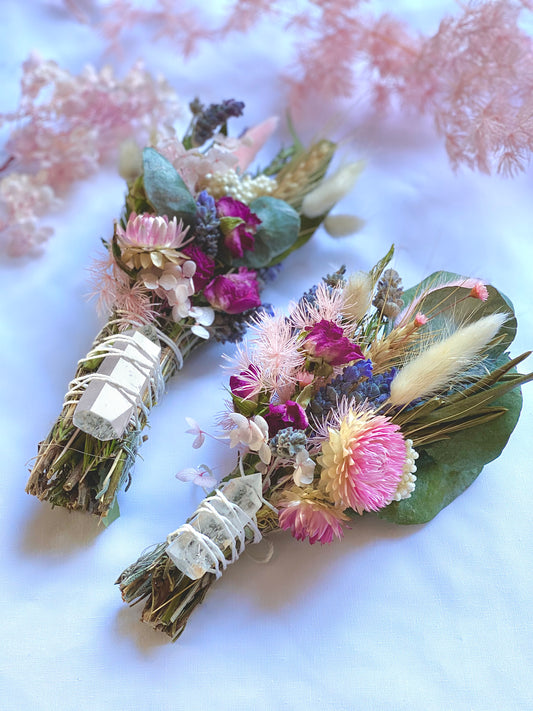 CLARITY ~ Wildflower Bundle with Clear Quartz