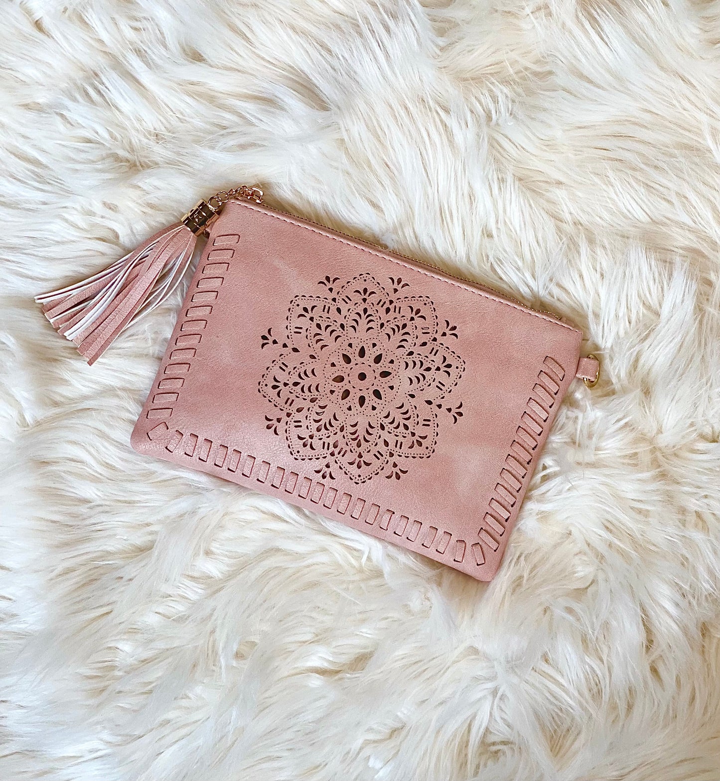Vegan Mandala Clutch