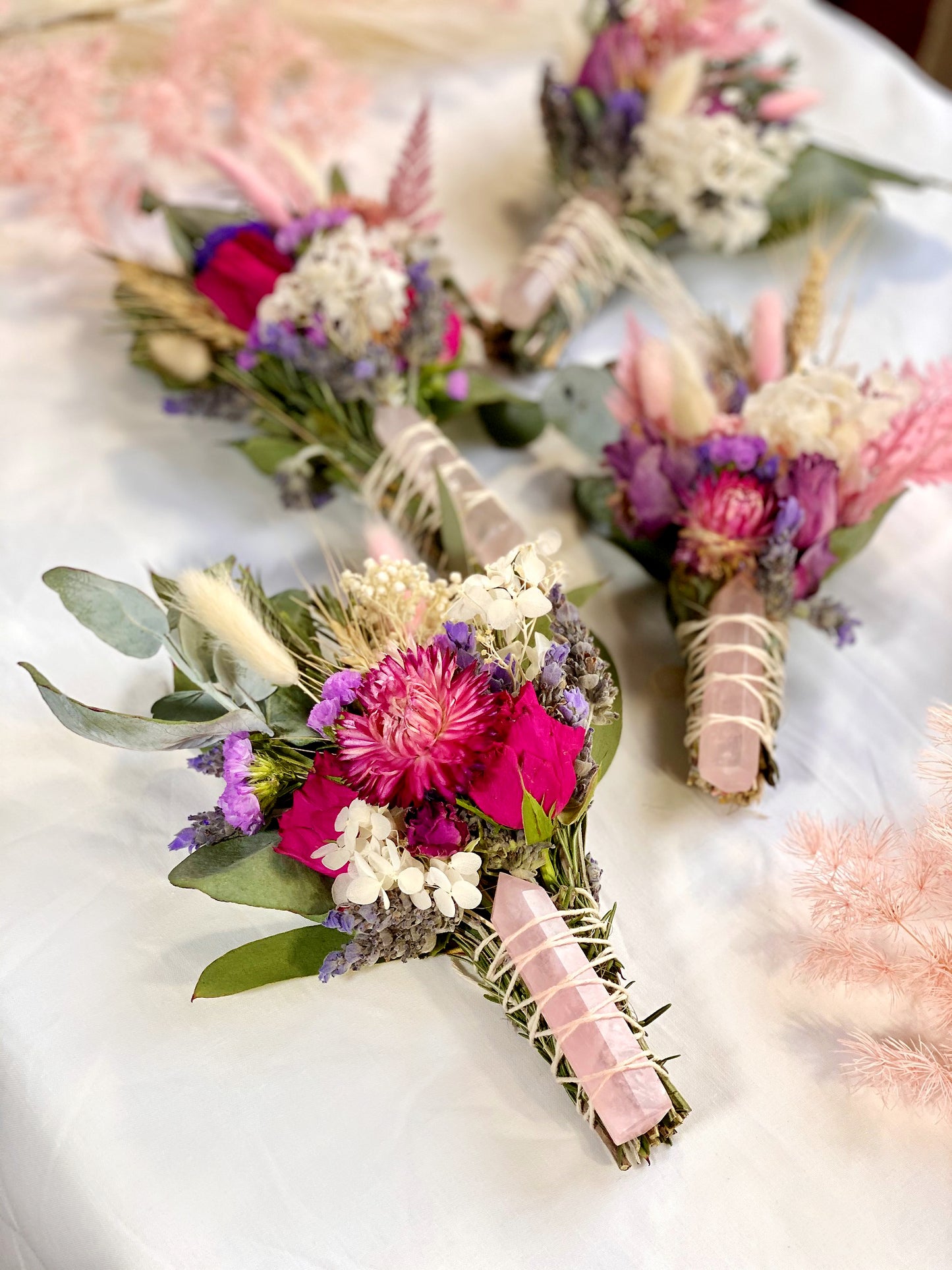 LOVE ~ Wildflower Bundle with Rose Quartz