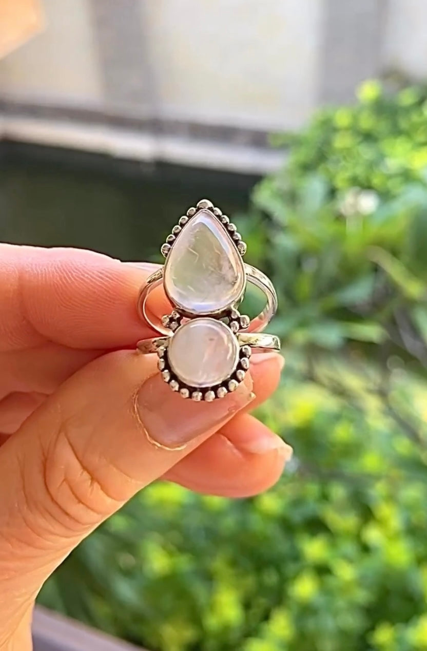 Aphrodite Moonstone Ring