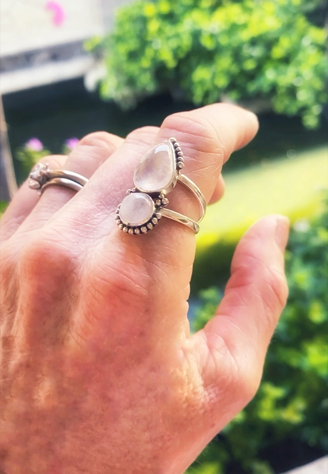 Aphrodite Moonstone Ring