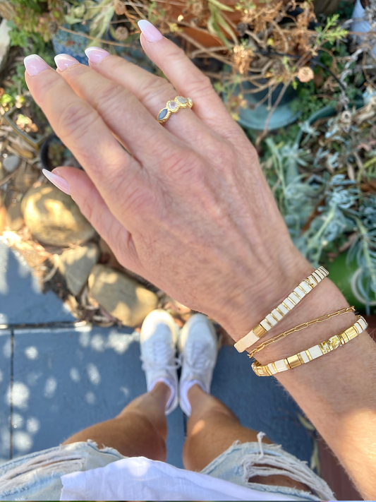 Golden Eagle Spirit Animal Bracelet