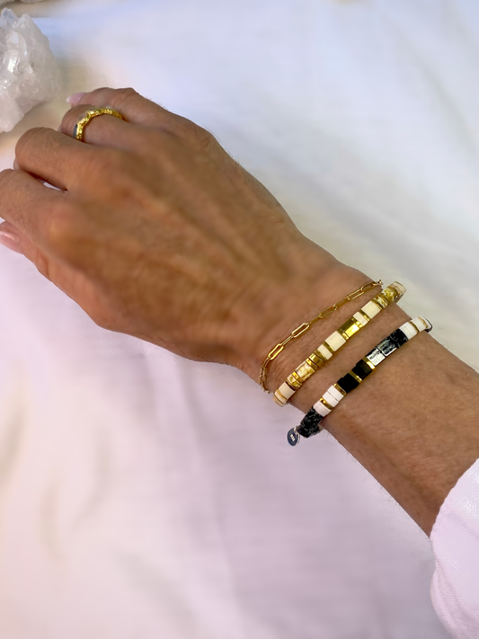 Gray Wolf Spirit Animal Bracelet