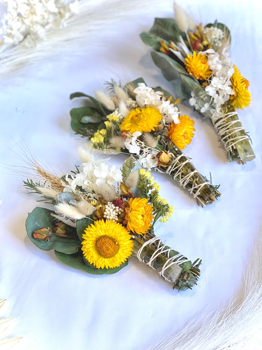 ABUNDANCE ~ Wildflower Bundle with Citrine