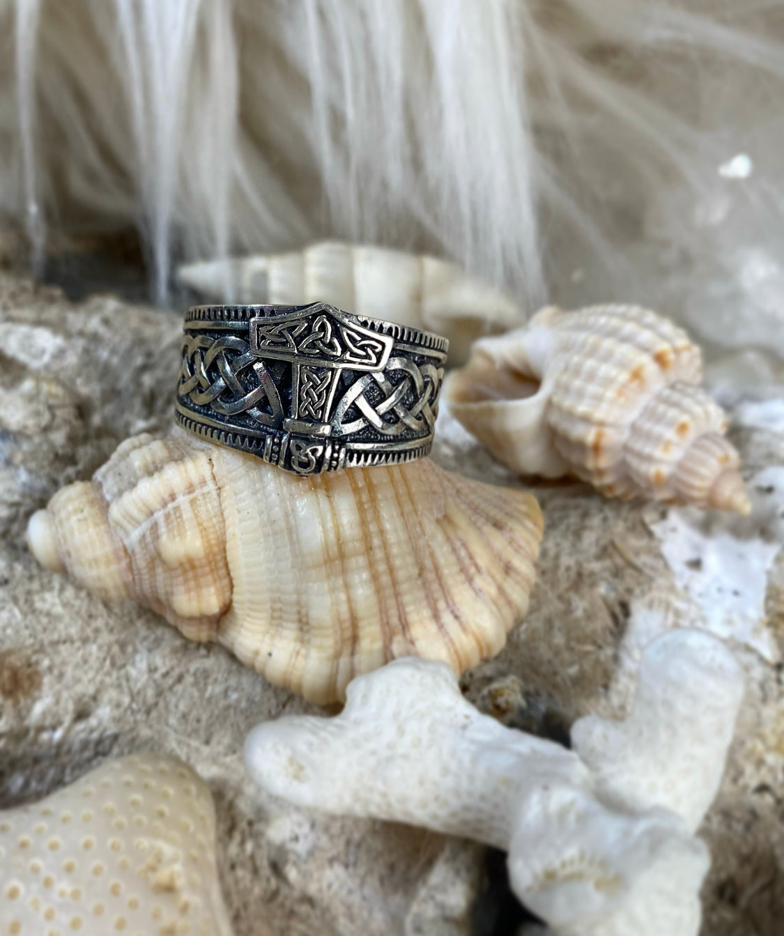 Hammer of Thor Sterling Silver Ring