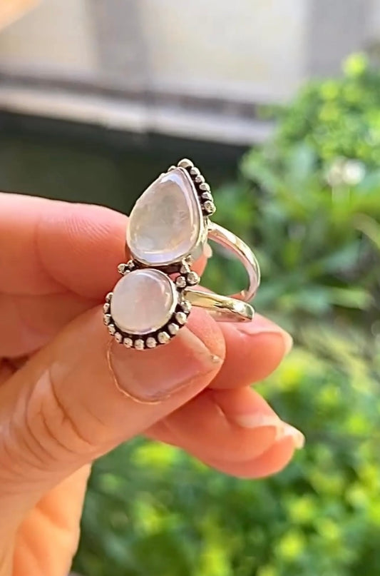Aphrodite Moonstone Ring